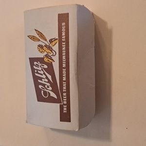 Schlitz Brewing Co. Mini salt and pepper shakers